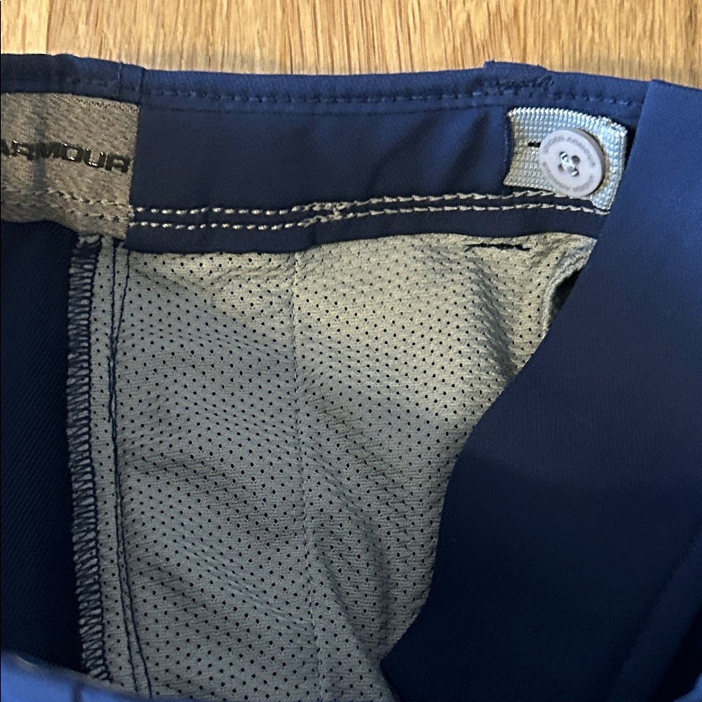 Under Armour Matchplay Navy Blue Pants - Picture 6 of 9